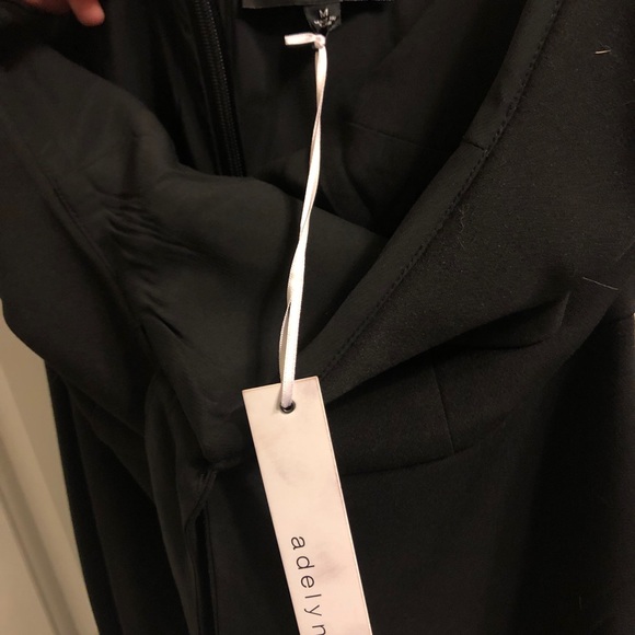 Adelyn Rae Asymmetric Halter Dress - Picture 6 of 6